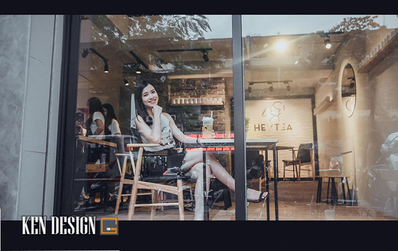 Thiết kế quán trà sữa Heytea